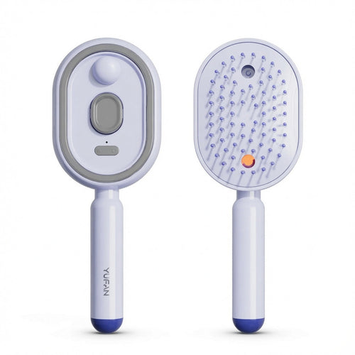 Cepillo Masajeador Eléctrico con Spray de Aceite Esencial Atomizado